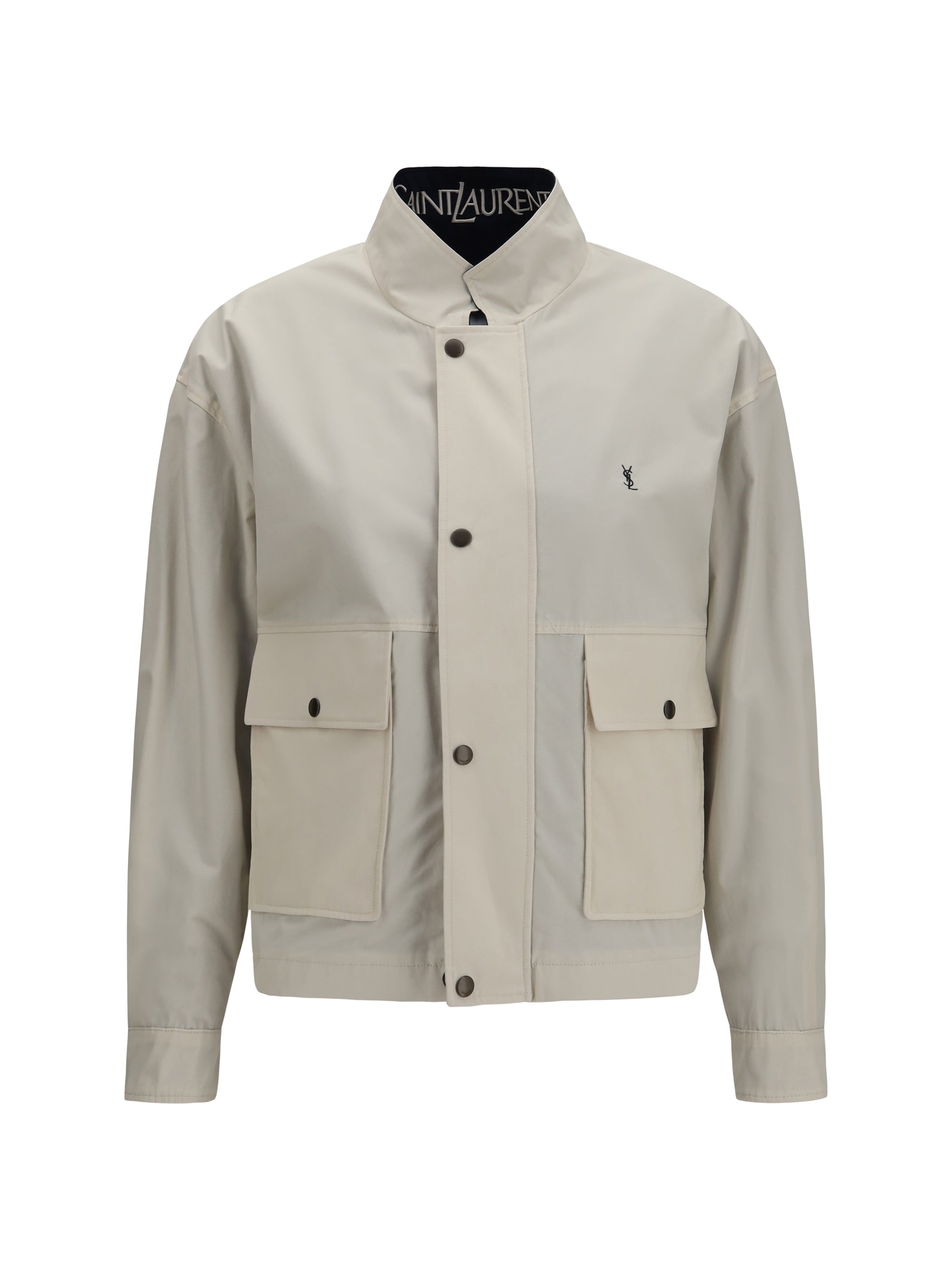 cassandre reversible brushed cotton canvas jacket