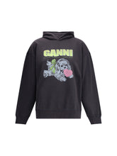 GANNI L-XL puppy hoodie