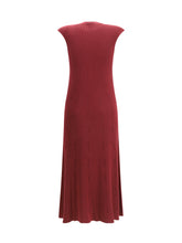 SA SU PHI 42 ribbed cashmere silk sleeveless long dress 