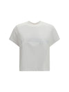 crystal hotfix logo cotton t-shirt