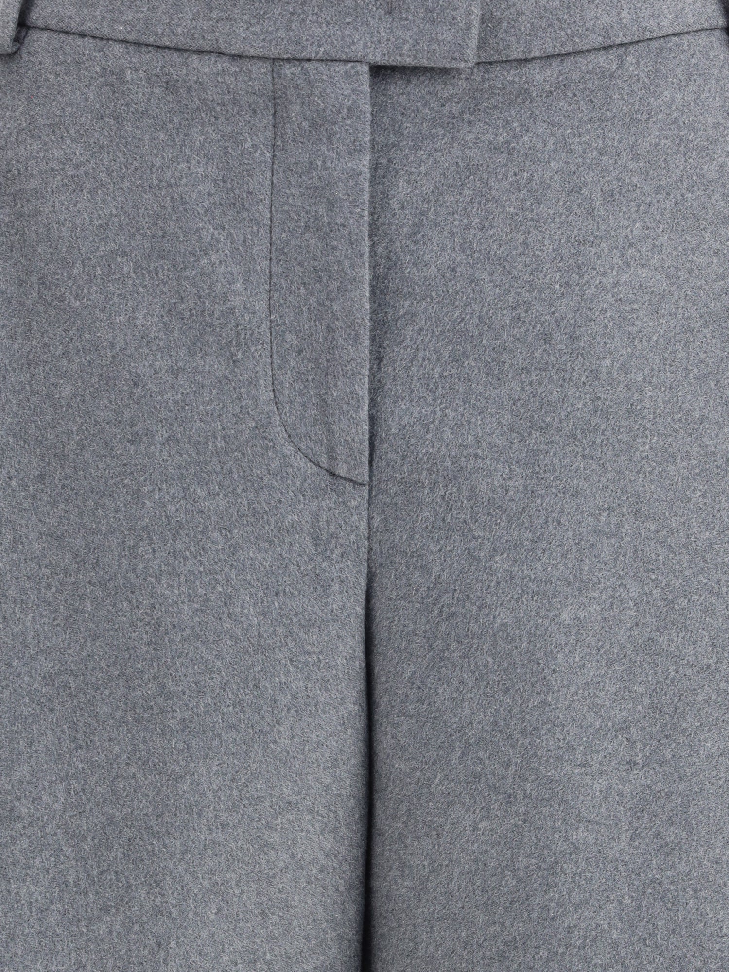 GIORGIO ARMANI 42 silk flannel pants 