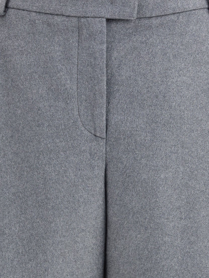 GIORGIO ARMANI 42 silk flannel pants 