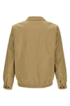 beige polyester logo embroidery