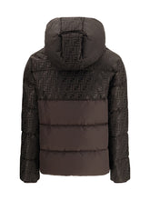 FENDI L cotton-blend down jacket