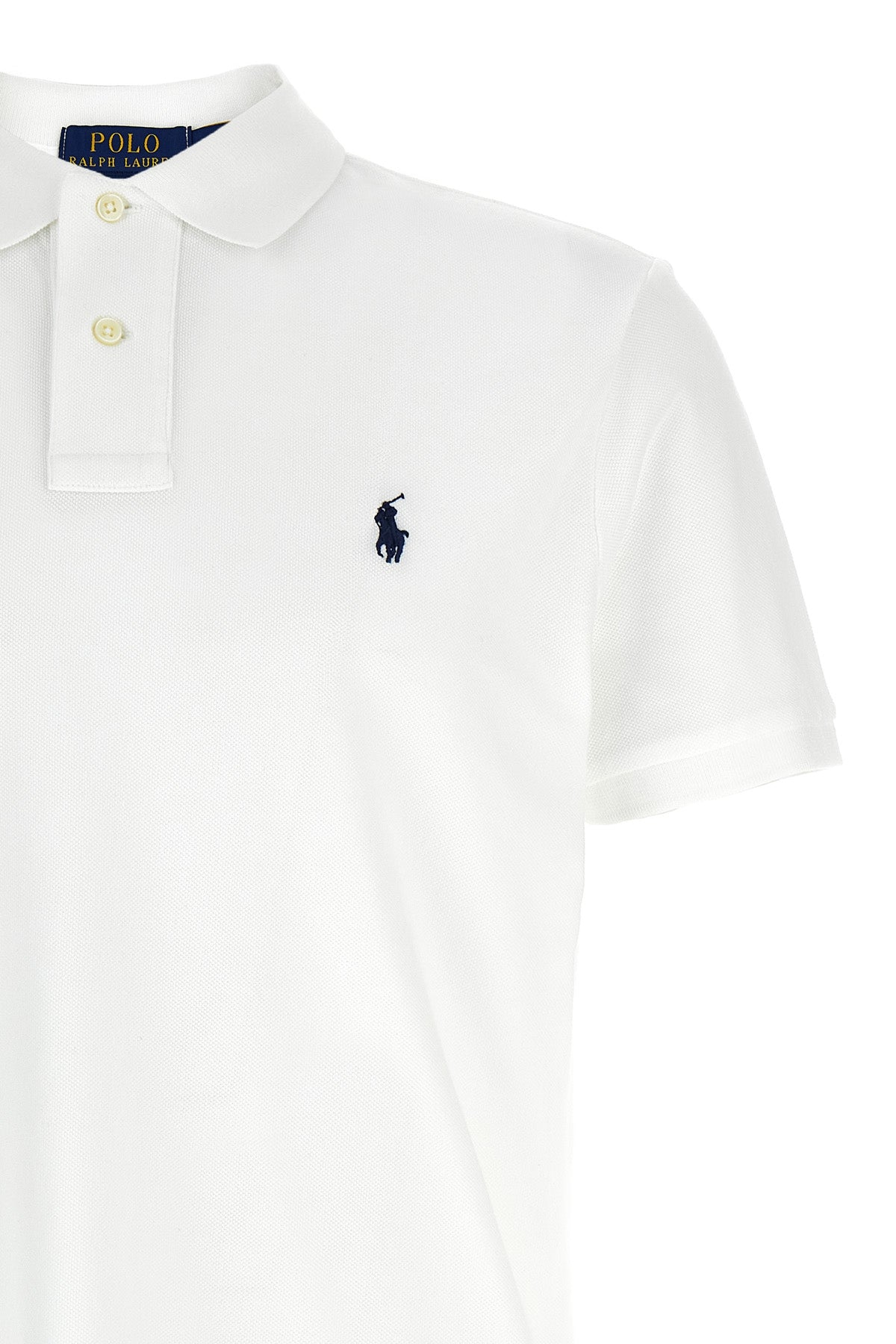 polo shirt in piqué cotton