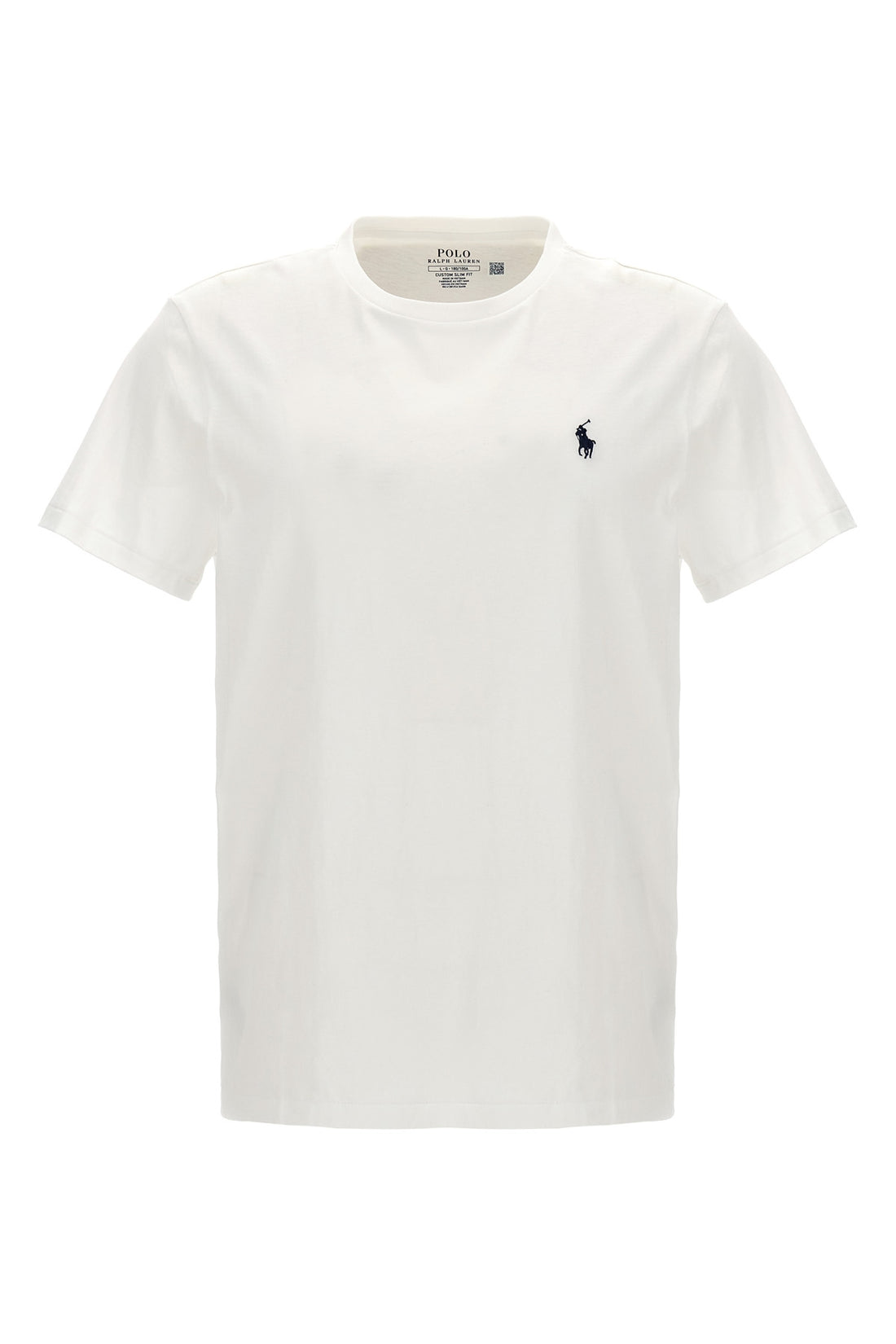 POLO RALPH LAUREN L white cotton logo