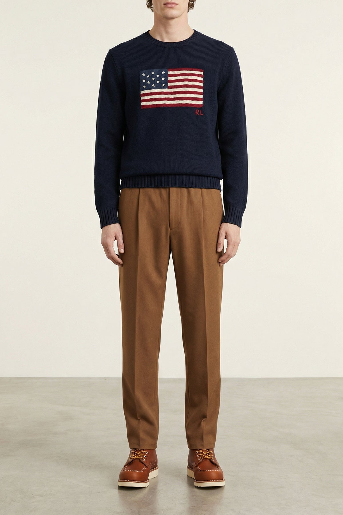 cotton knit sweater