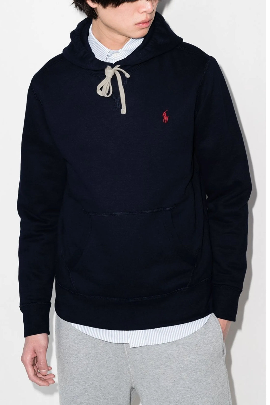 POLO RALPH LAUREN XL blue cotton regular fit
