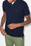 polo shirt in piqué cotton