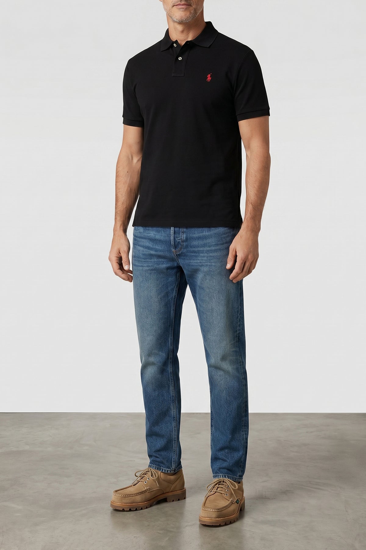 blue cotton slim fit