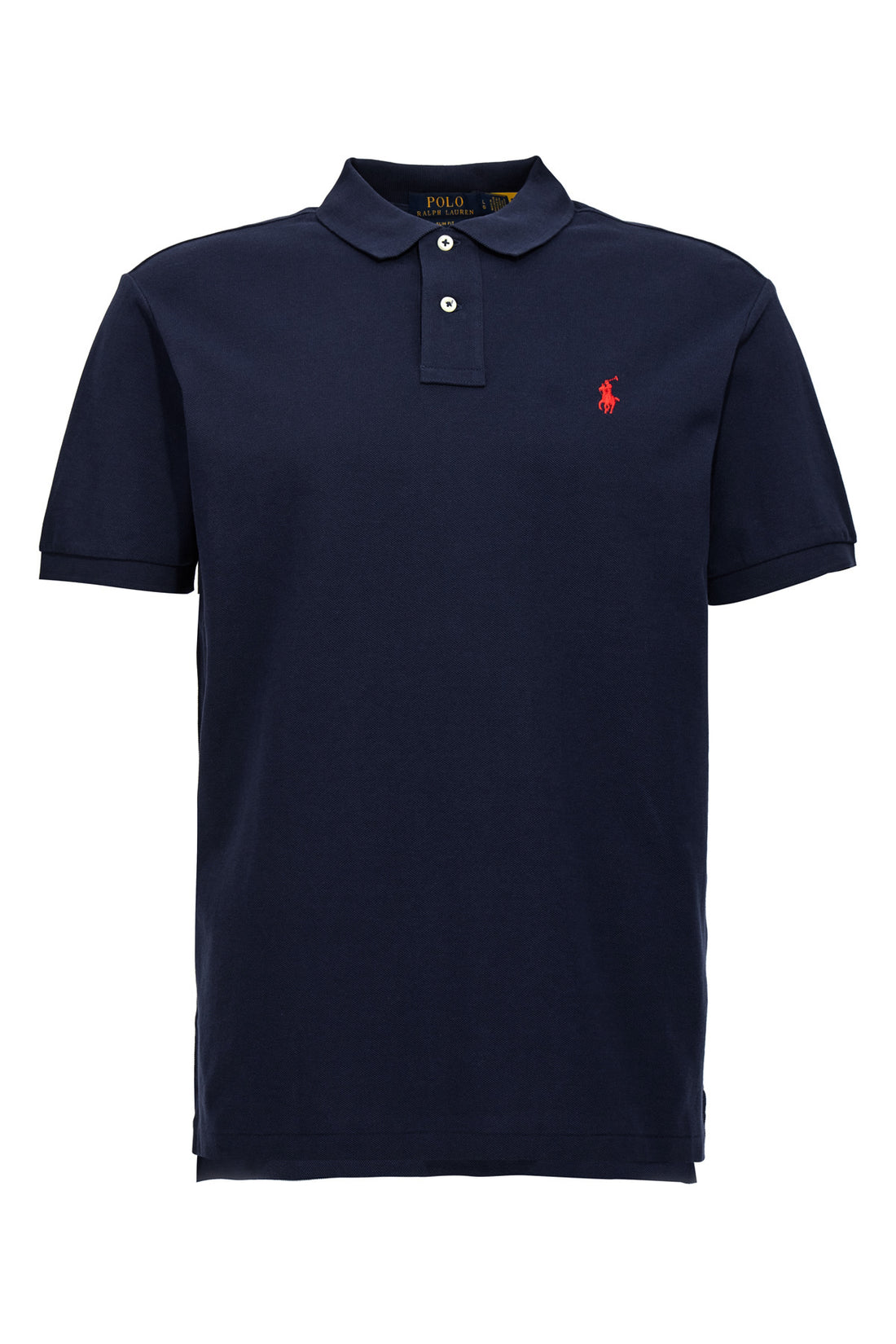 POLO RALPH LAUREN L blue cotton slim fit