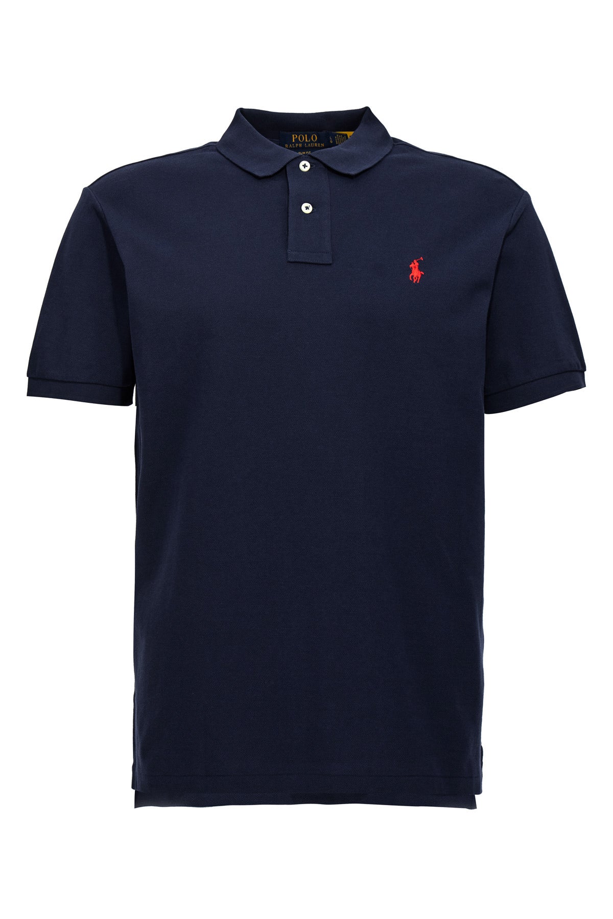 blue cotton slim fit