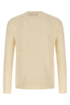 braided wool and cashmere blend sweater