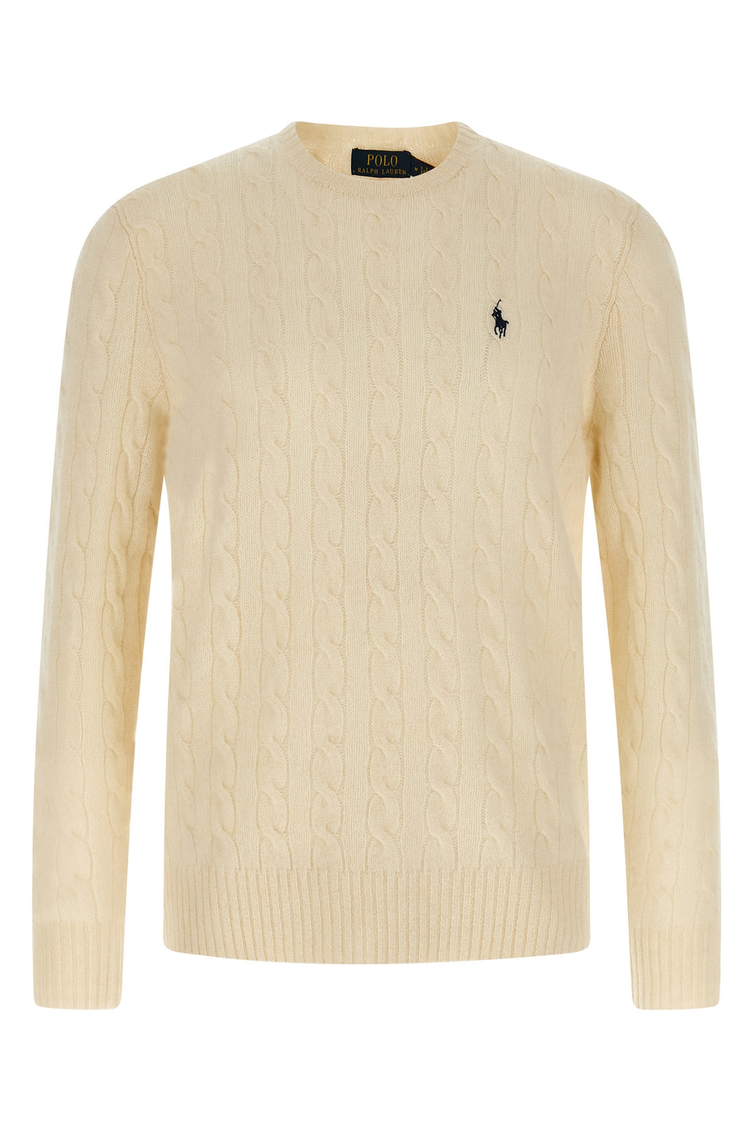 POLO RALPH LAUREN M braided wool and cashmere blend sweater