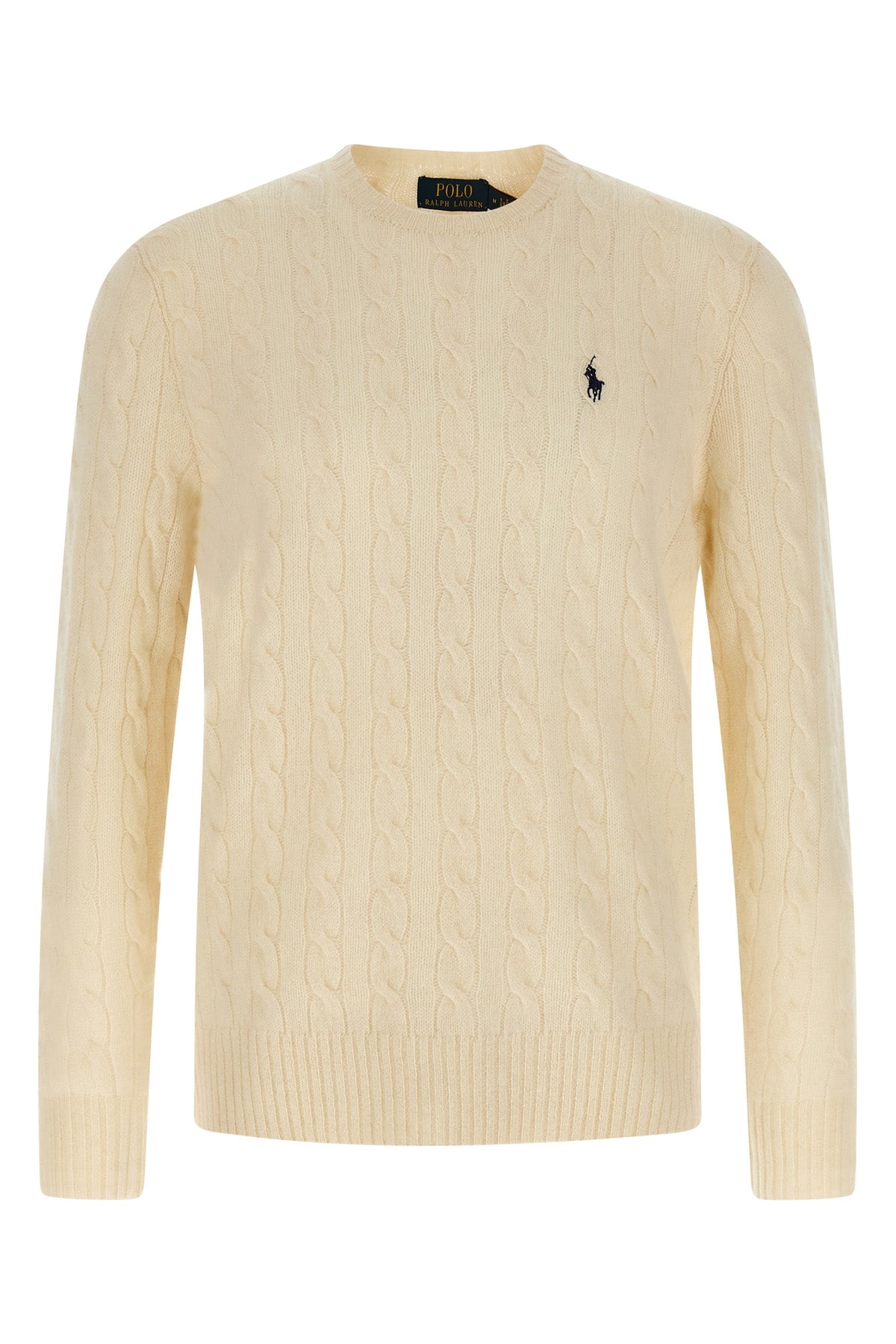 braided wool and cashmere blend sweater