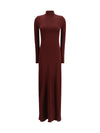 draped dress