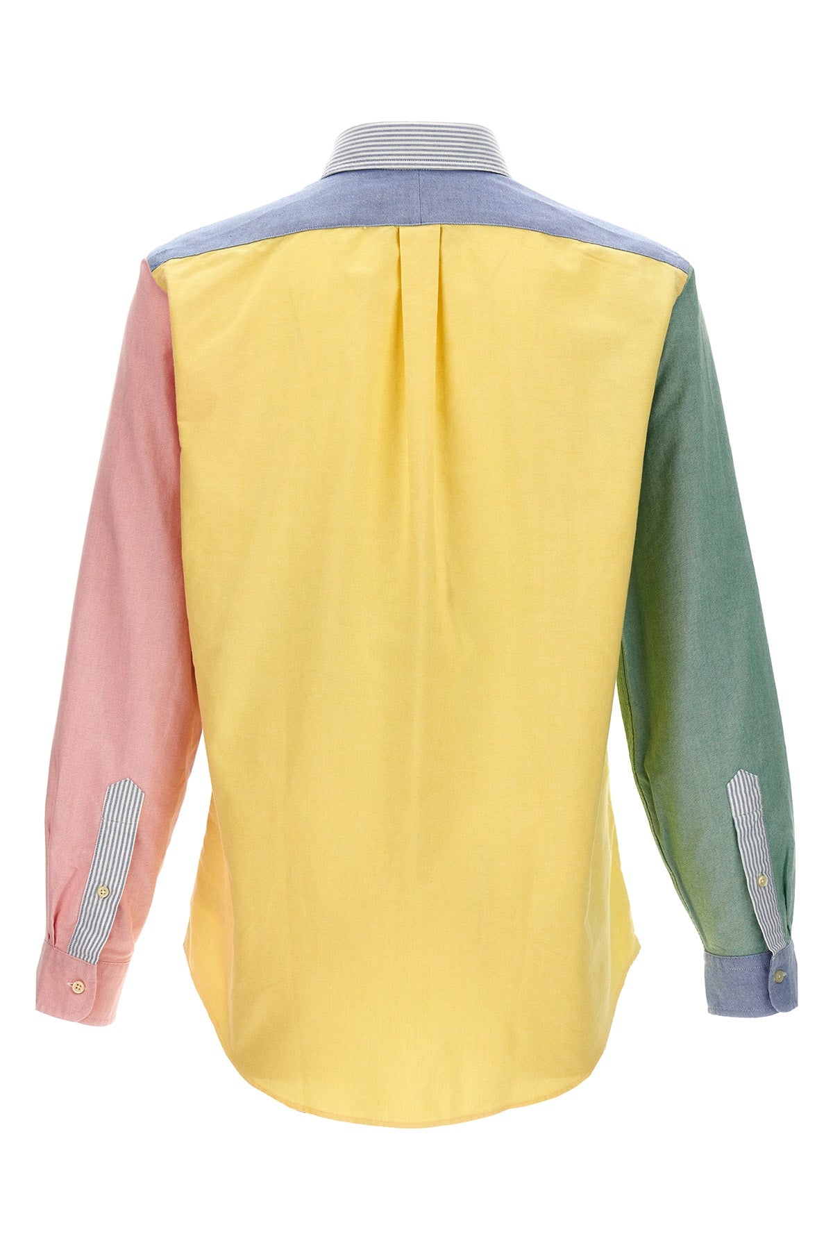 patchwork cotton shirt