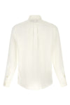 button-down style linen shirt