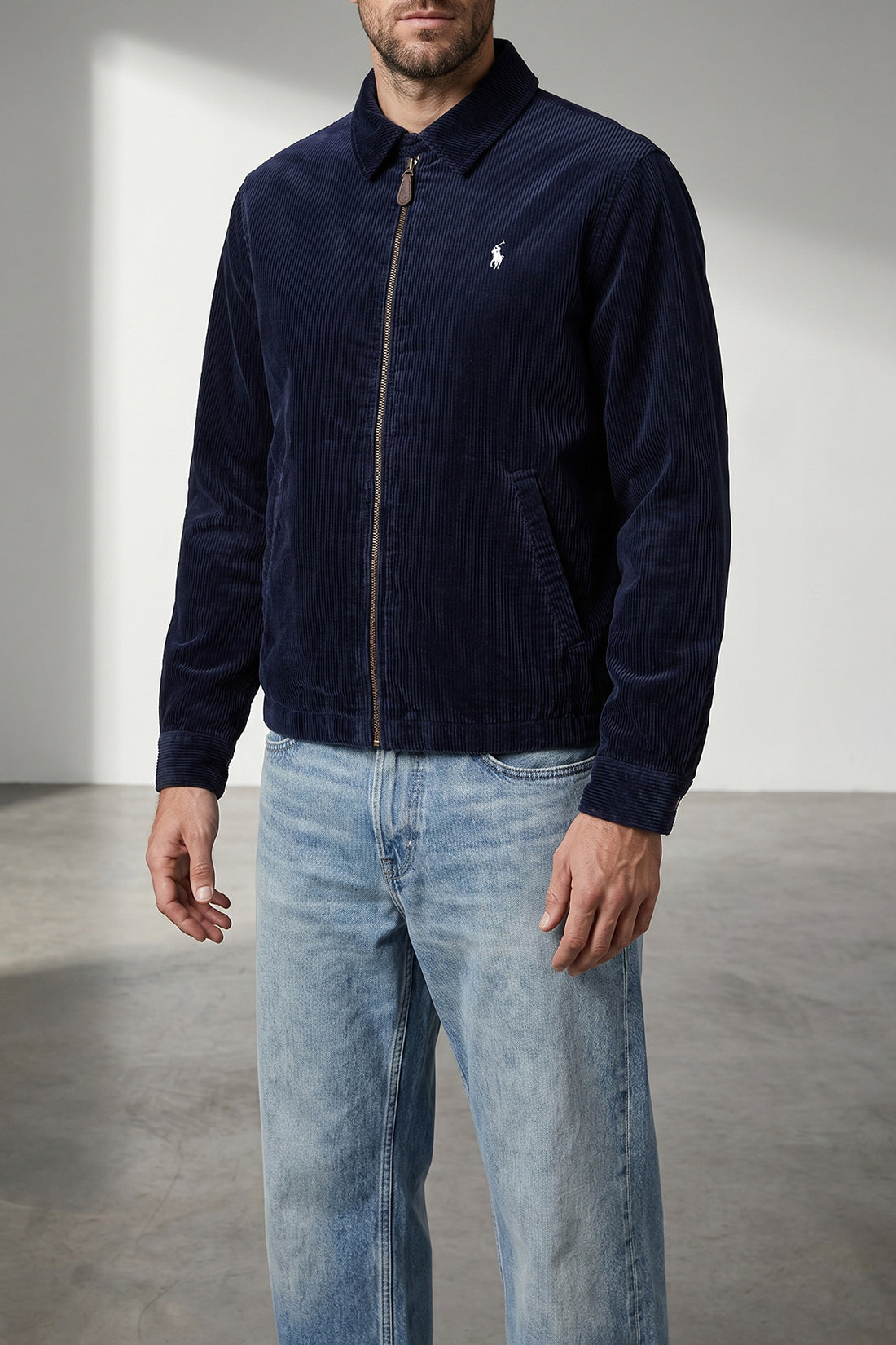 POLO RALPH LAUREN S garment-dyed wide corduroy wynton jacket