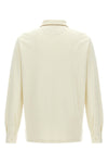 fleece cotton polo shirt