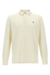 fleece cotton polo shirt