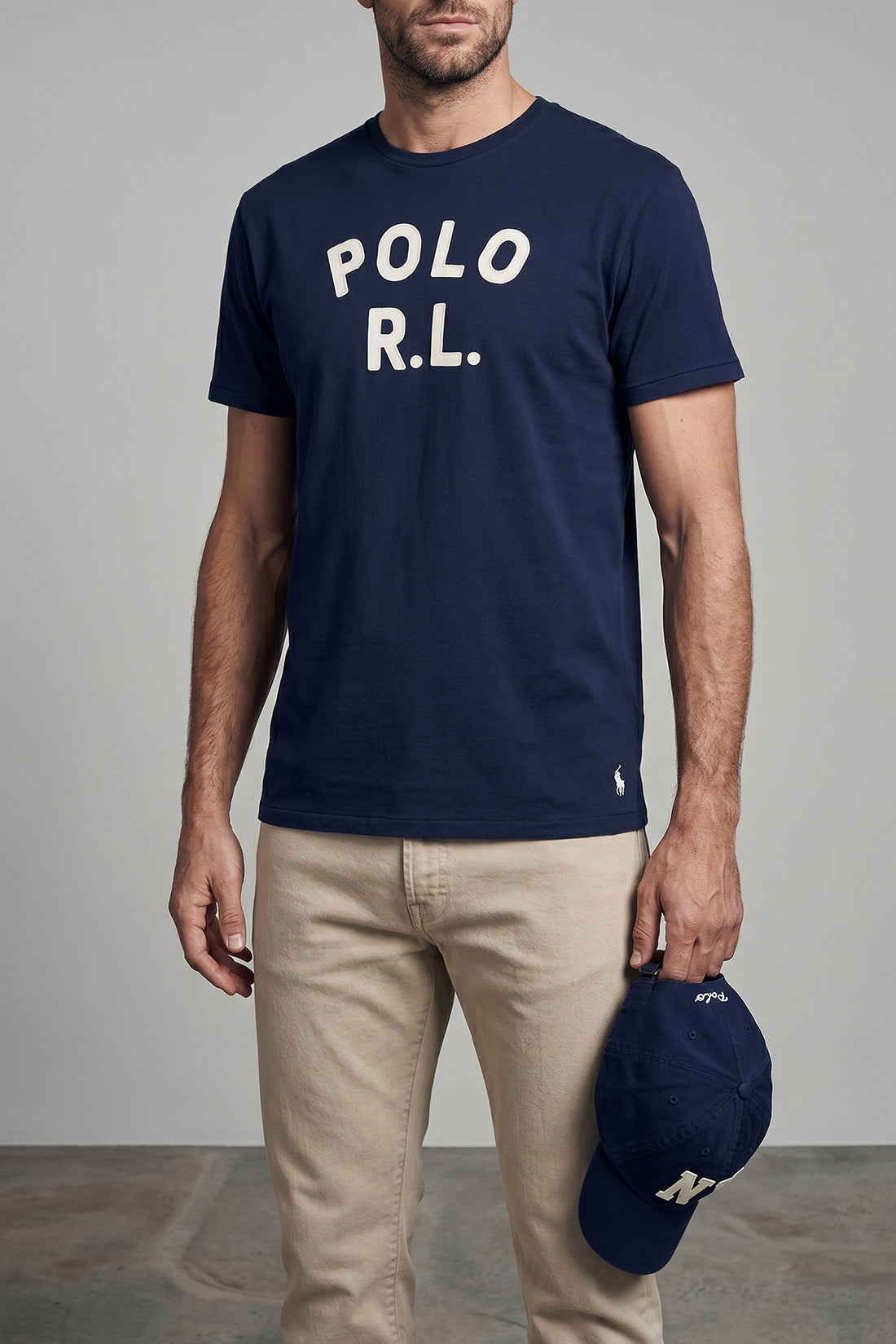 POLO RALPH LAUREN OS baseball cap in cotton twill