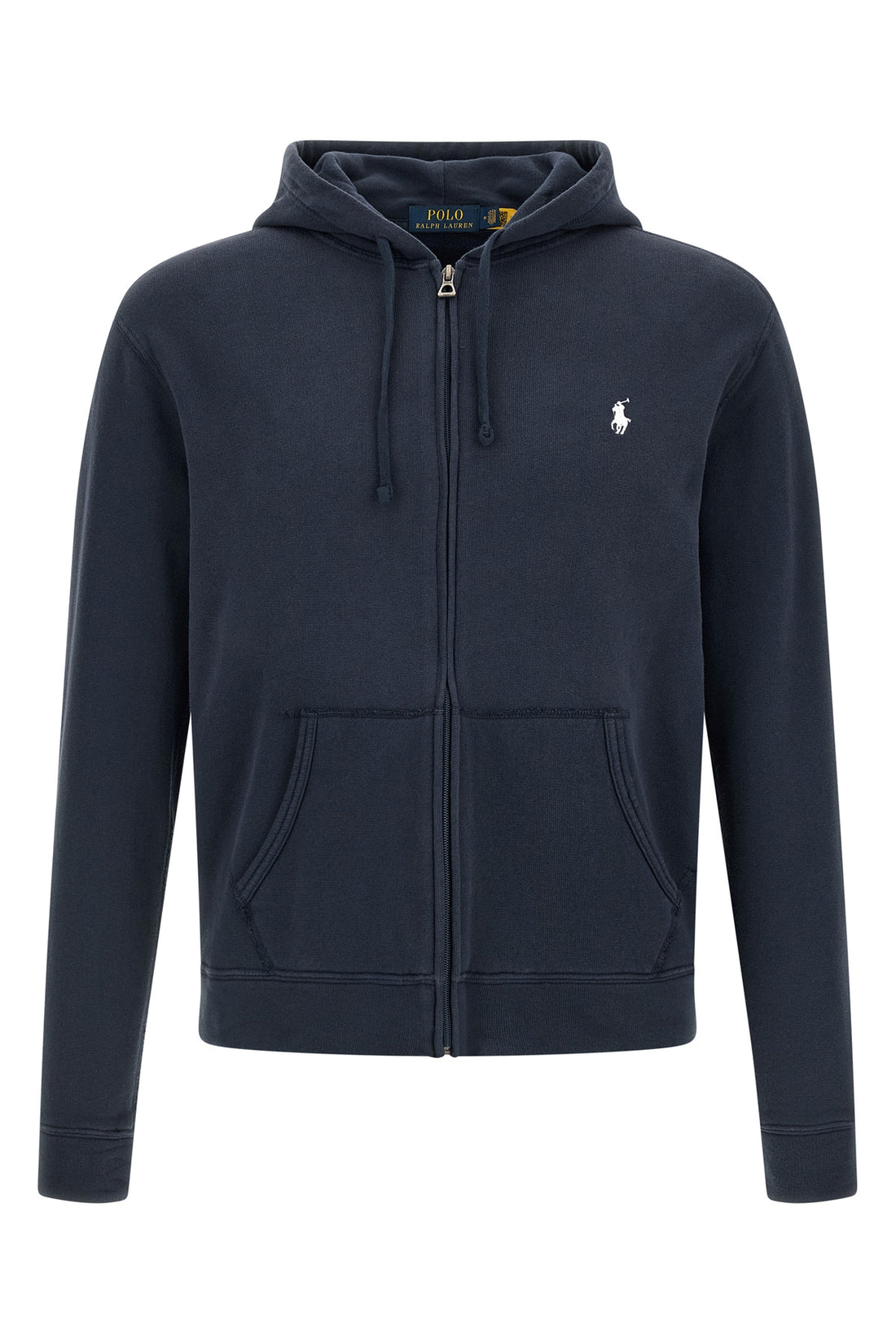 POLO RALPH LAUREN L loopback effect cotton hoodie
