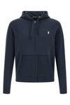 loopback effect cotton hoodie
