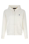 loopback effect cotton hoodie