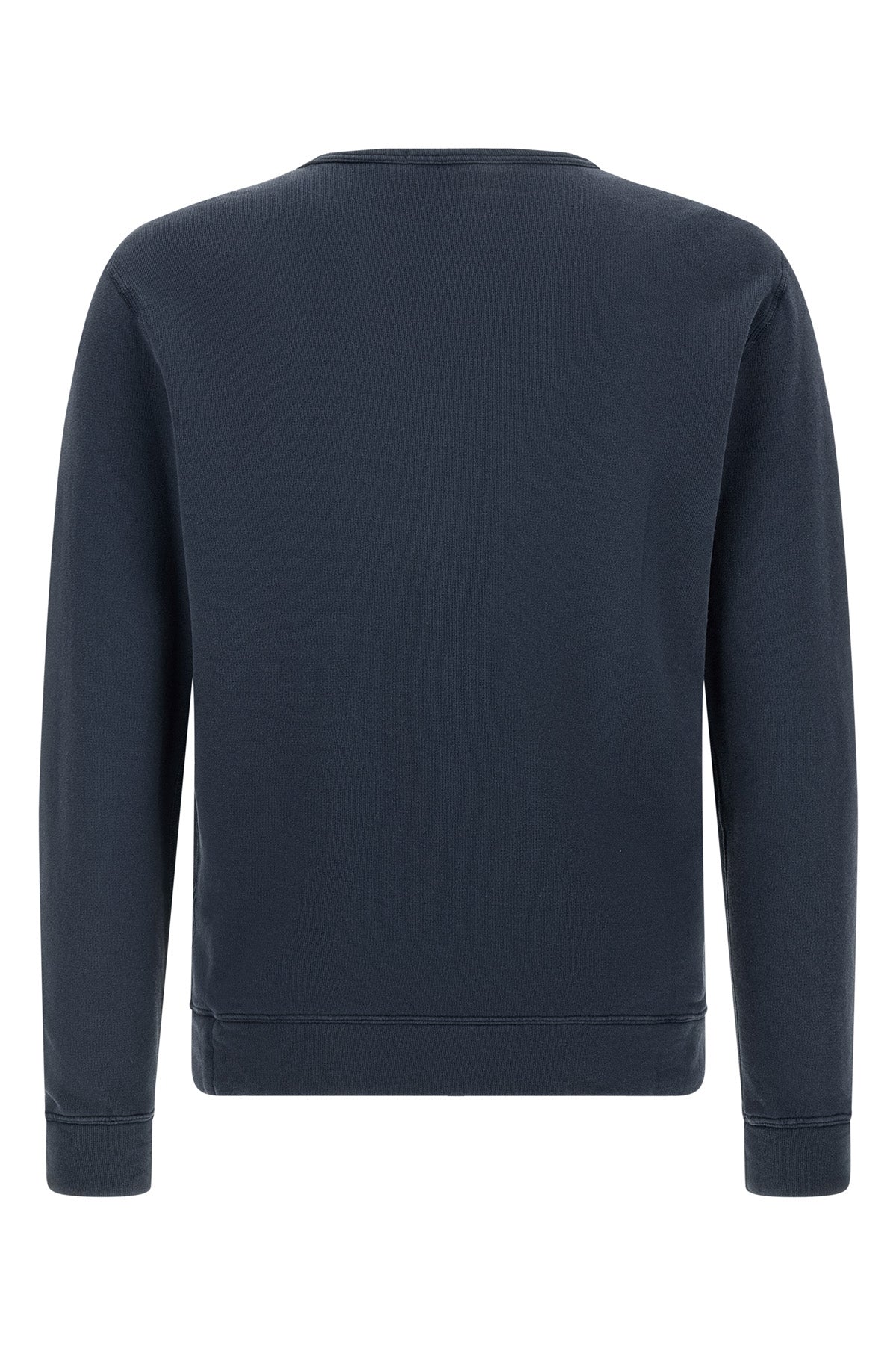 loopback effect cotton sweatshirt