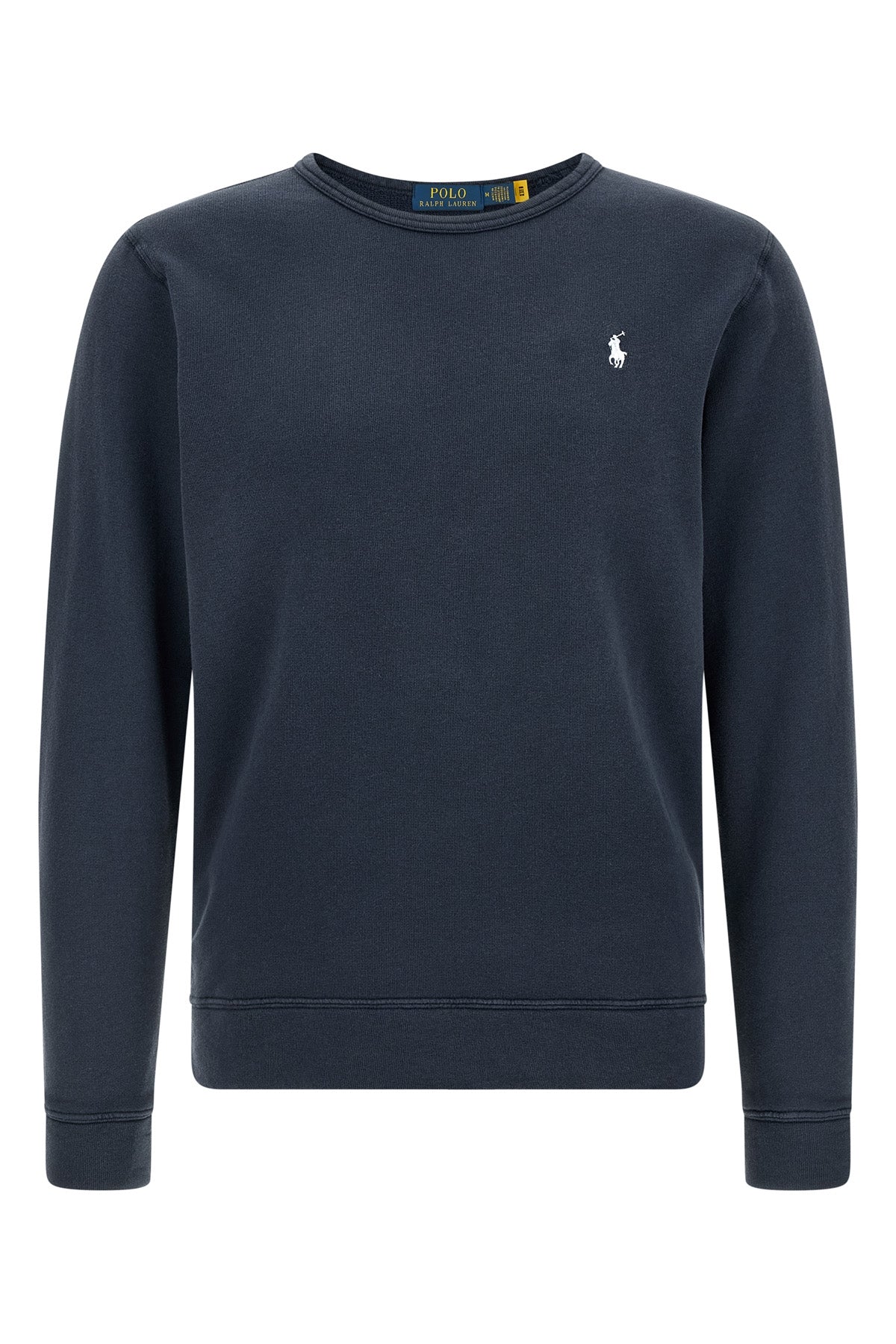 loopback effect cotton sweatshirt