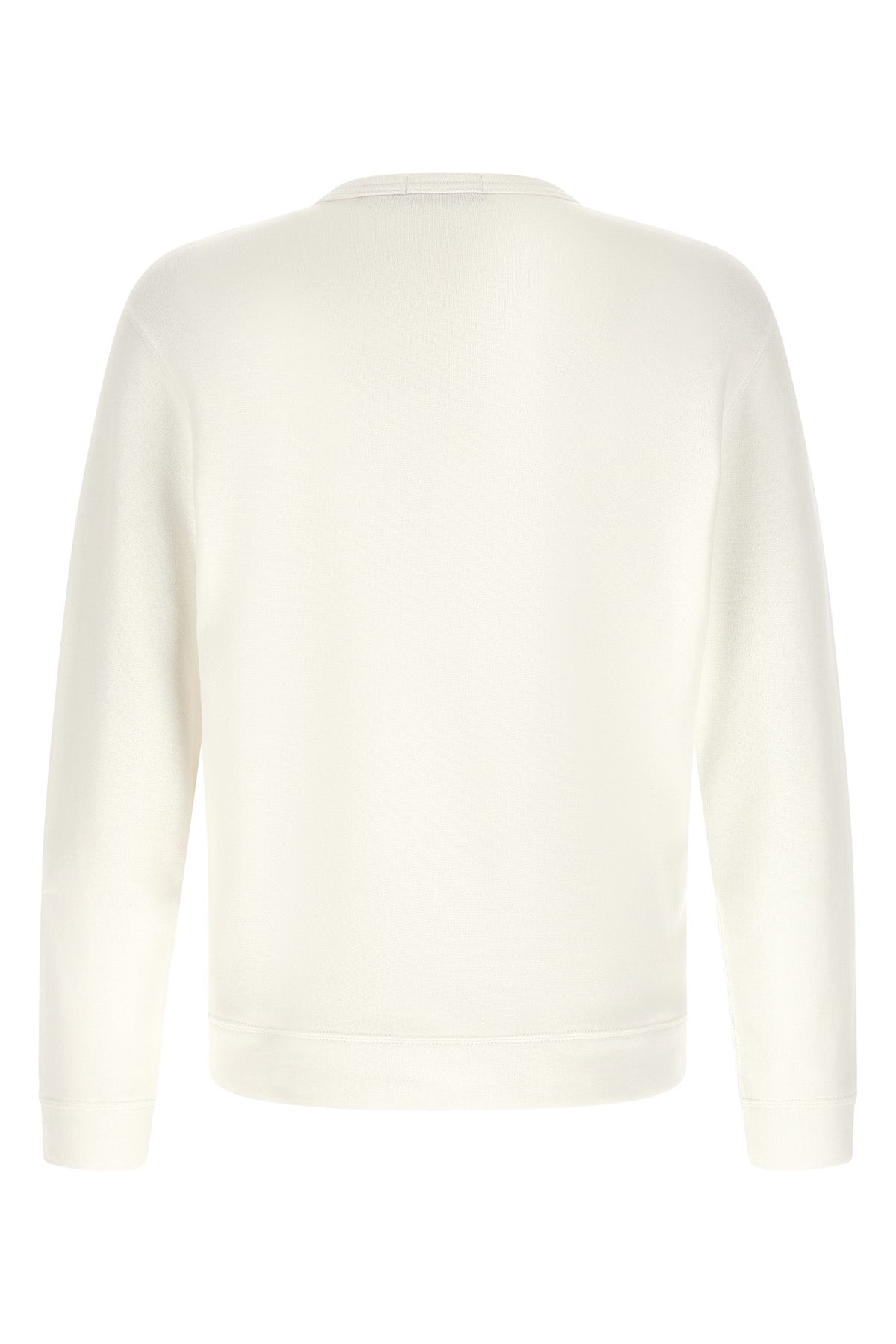 loopback effect cotton sweatshirt