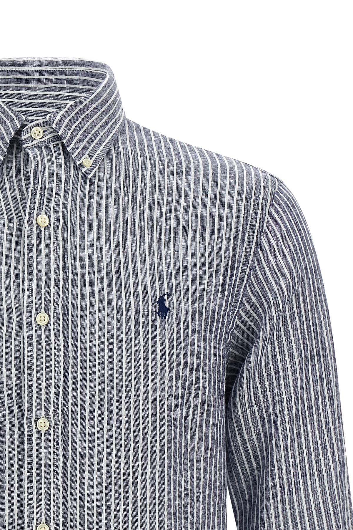 striped linen shirt