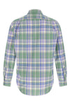 checkered oxford cotton shirt