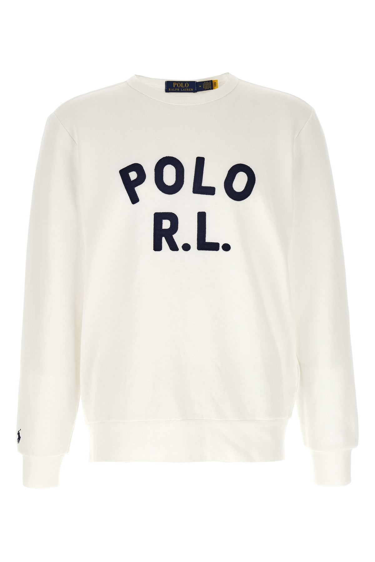 lightly brushed cotton sweatshirt