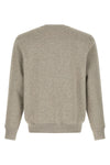 fleece mélange cotton blend sweatshirt