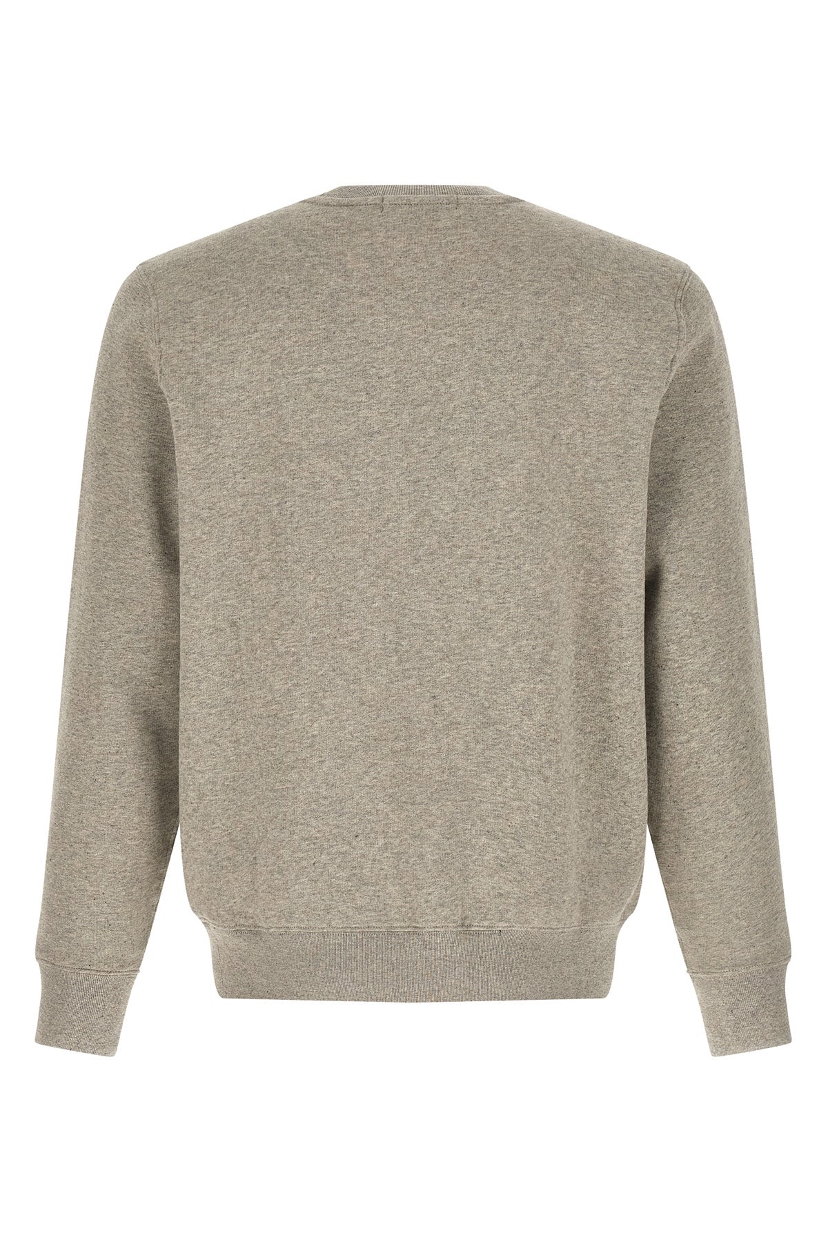 fleece mélange cotton blend sweatshirt