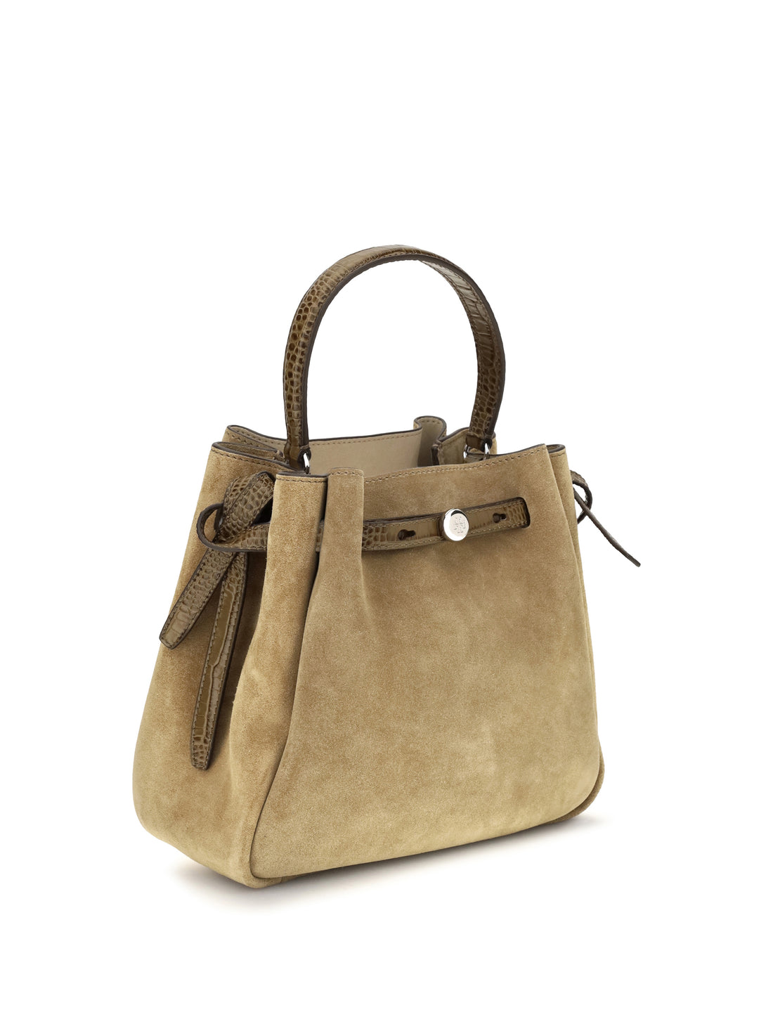 TORY BURCH OS romy suede bucket bag