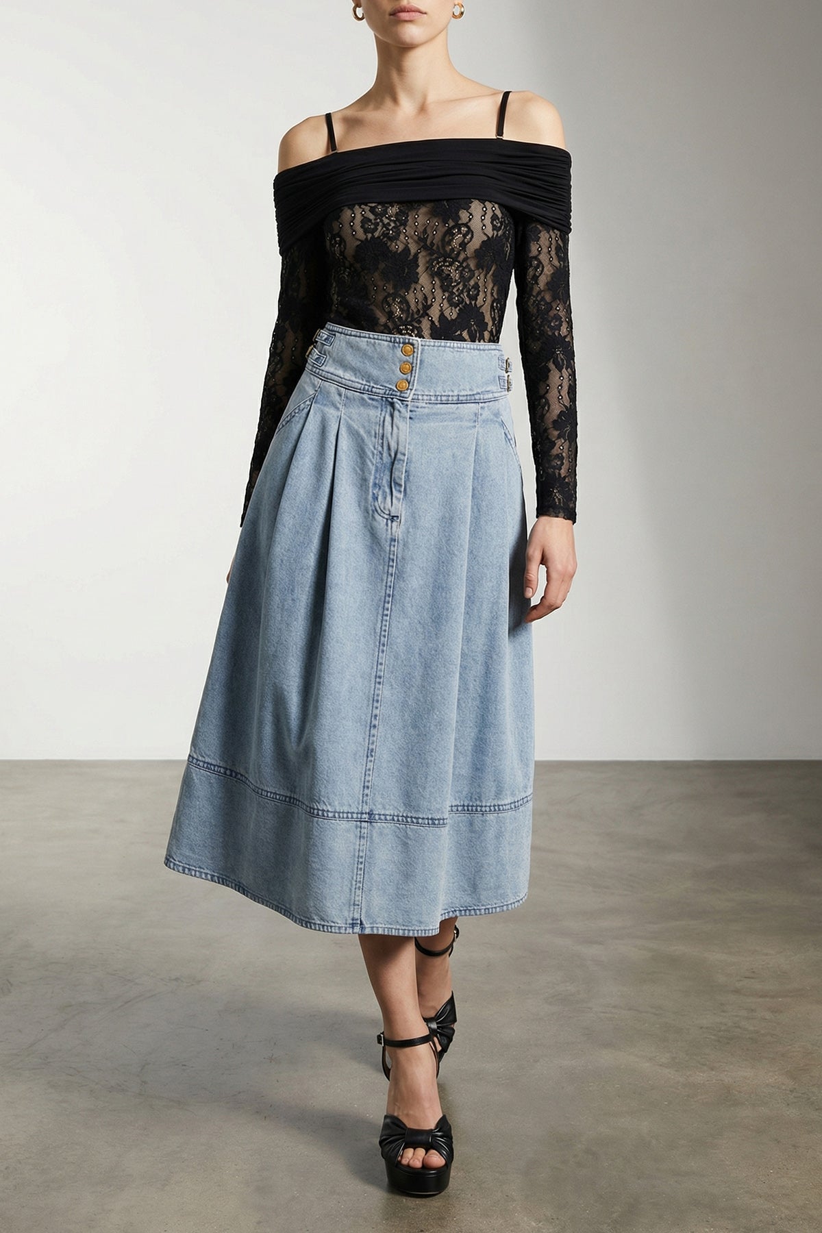 rebellion stretch lace bodysuit