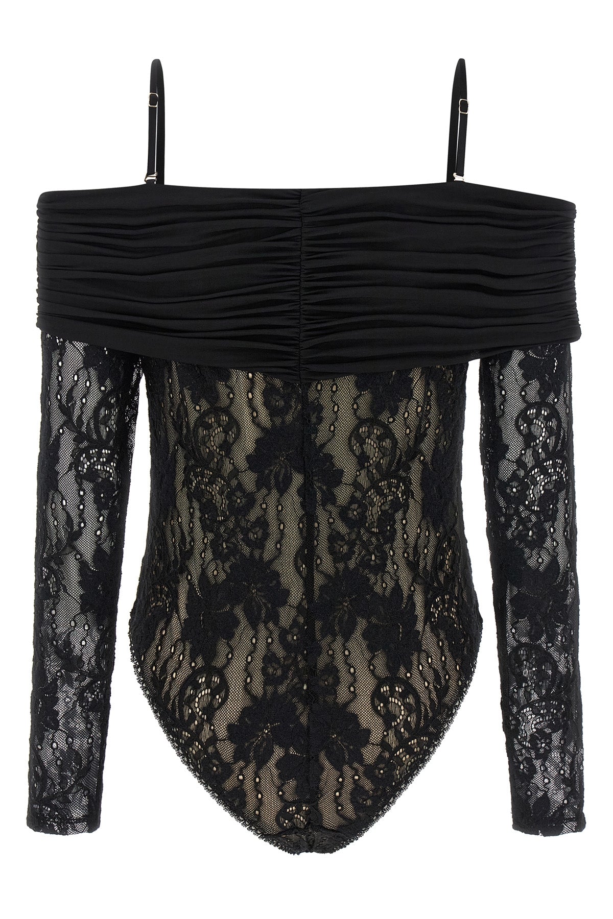 rebellion stretch lace bodysuit