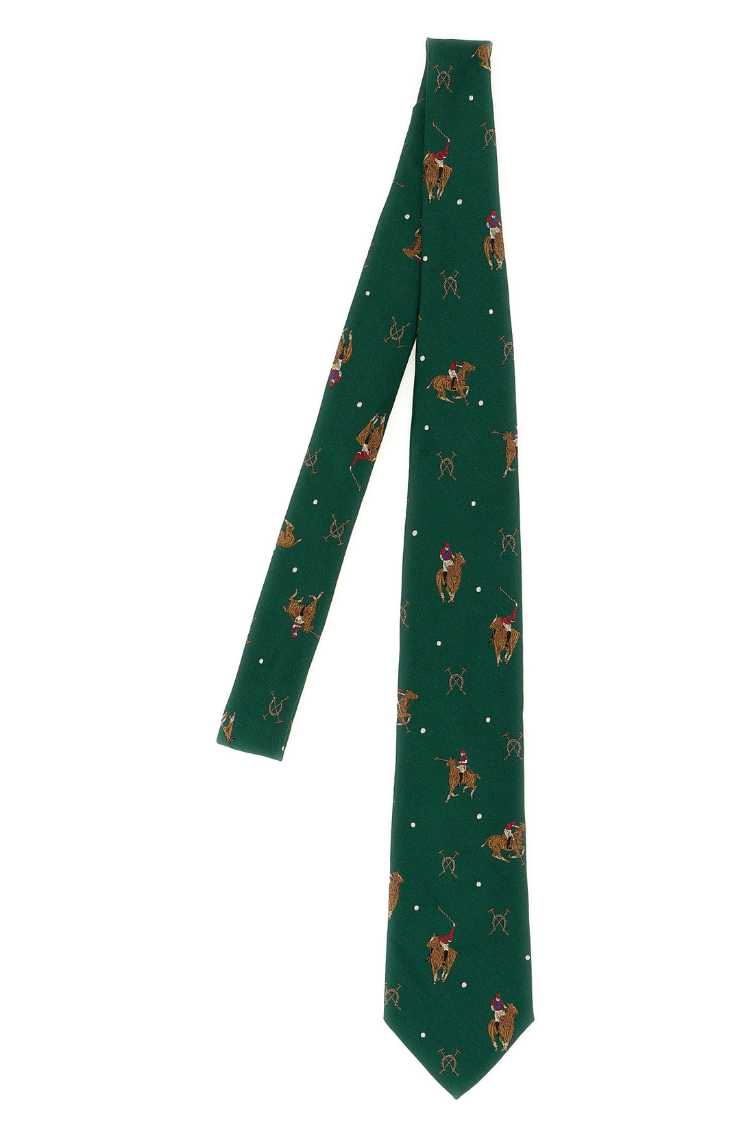 POLO RALPH LAUREN OS silk tie produced in collaboration