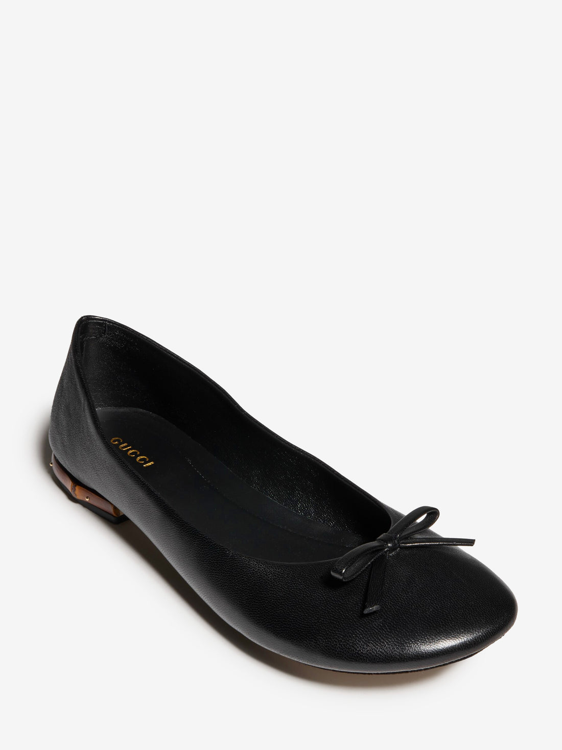 GUCCI 36 ballerina shoes with bamboo