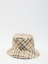 BURBERRY S check bucket hat