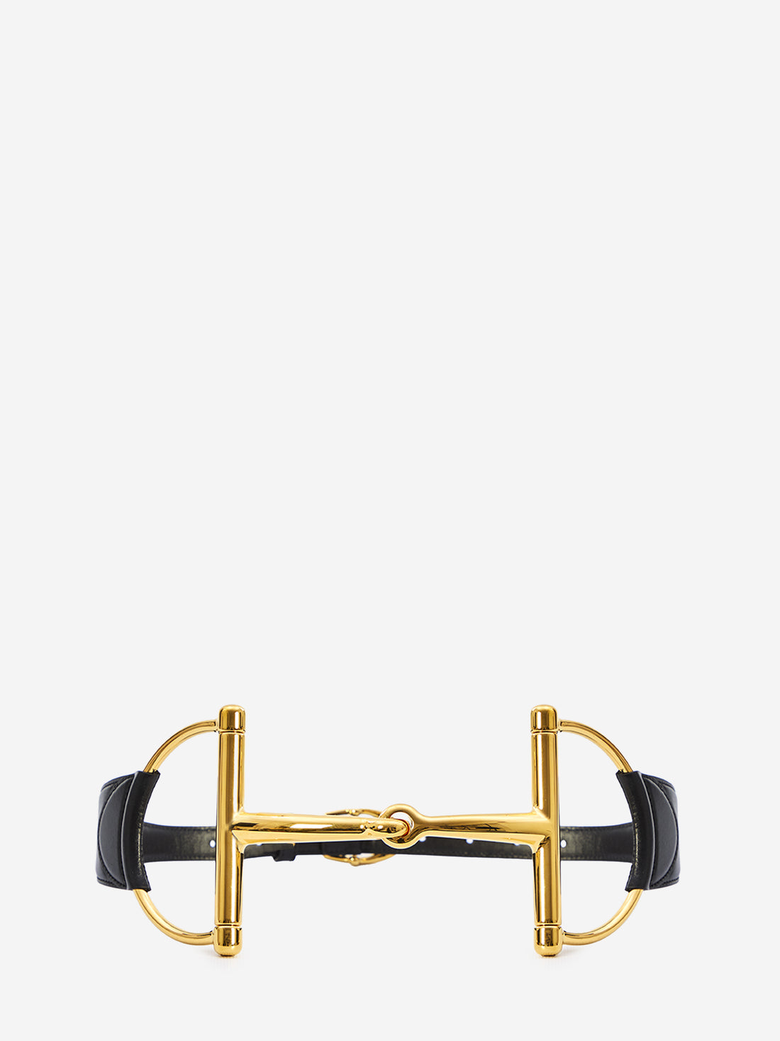 GUCCI 70 wide belt with oversized horsebit