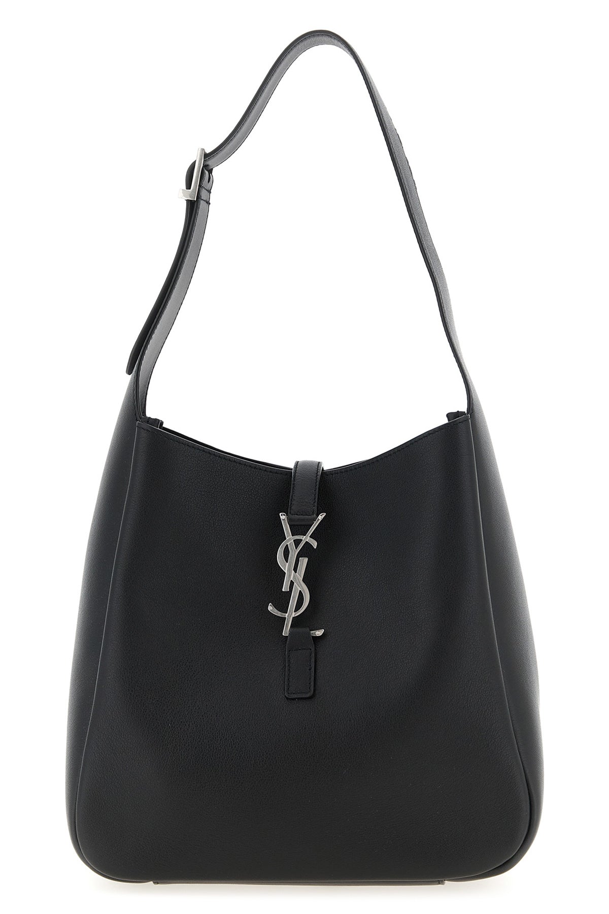 micro le 5 à 7 leather shoulder bag