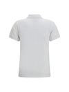fox embroidered polo shirt