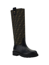 FENDI 36 leather boots