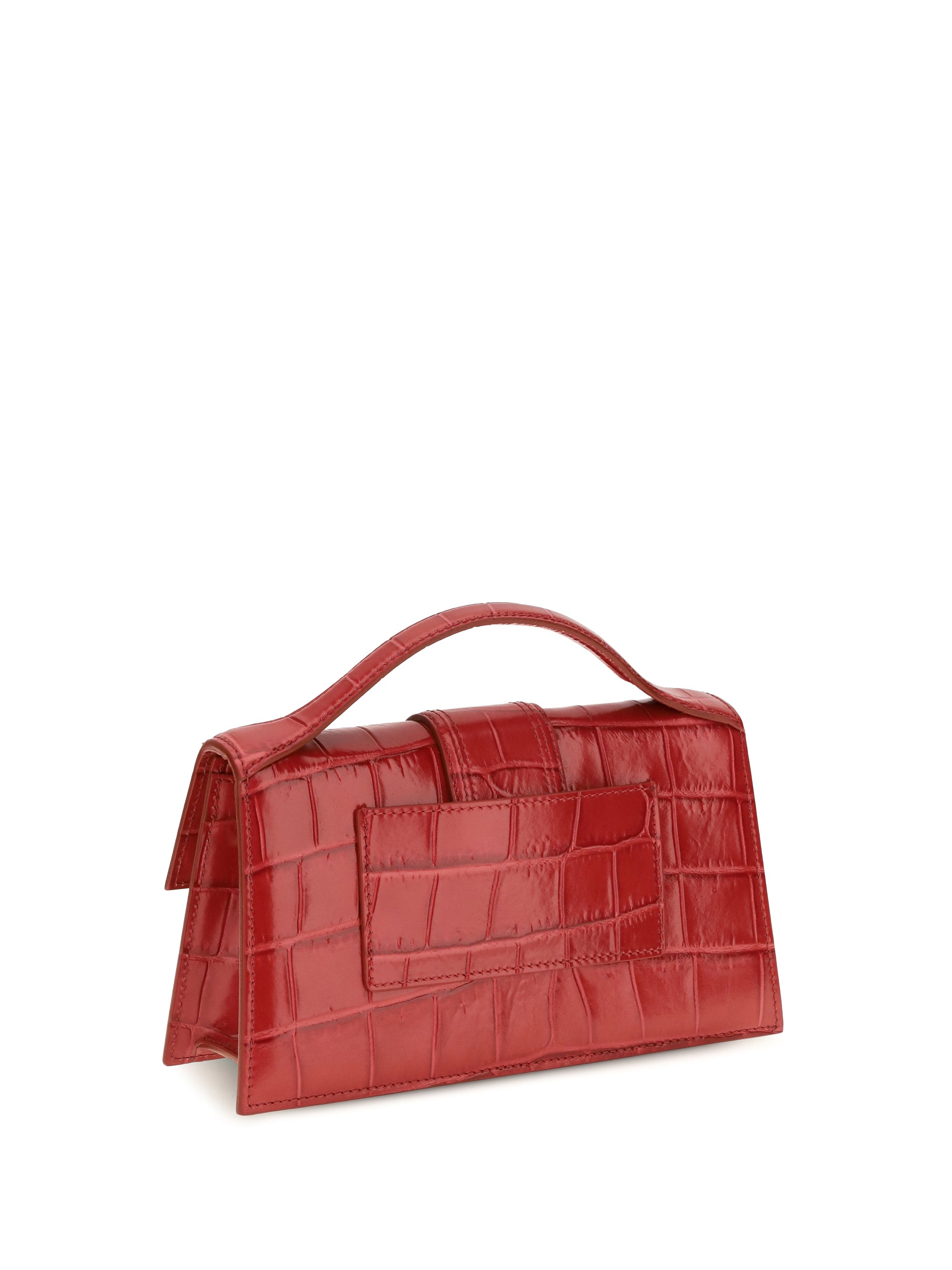 le grand bambino leather top handle bag