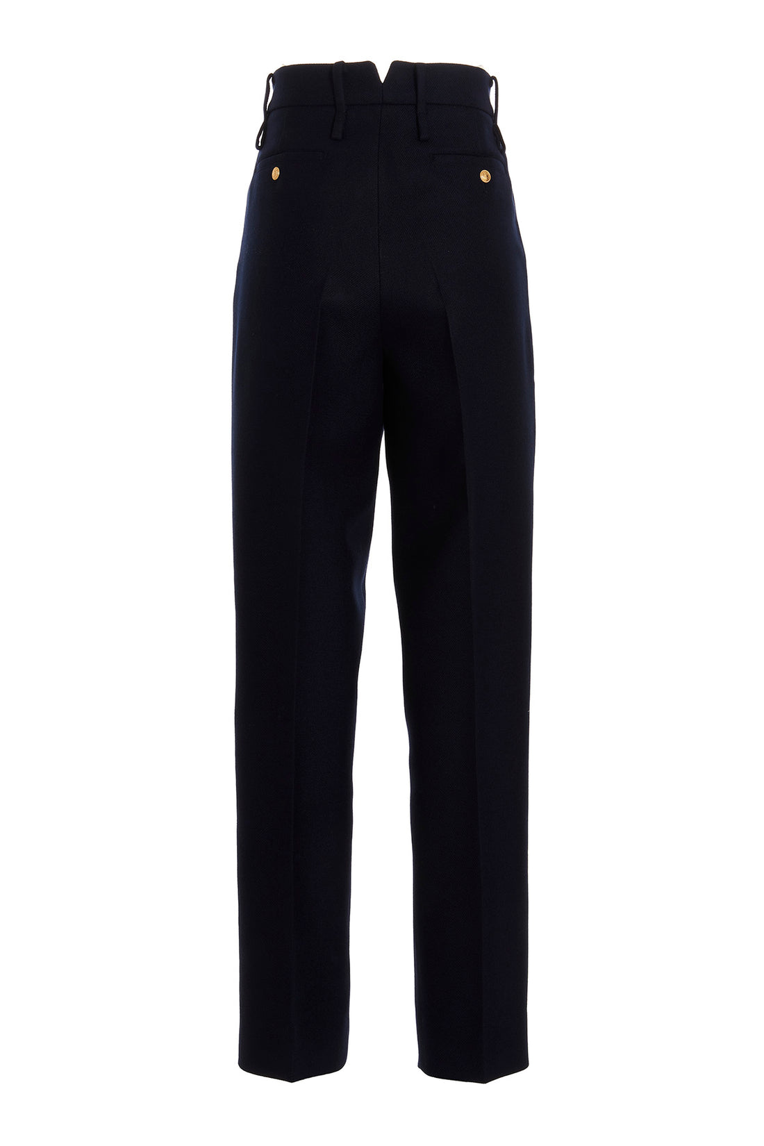 GUCCI 40 dark blue cachemire pants