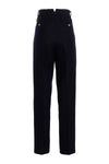 dark blue cachemire pants